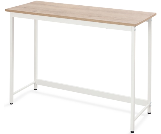 アイリスオーヤマ ベーシックデスク1000×400 ライトナチュラル/ホワイト BDK-1040 1台(ご注文単位1台)【直送品】