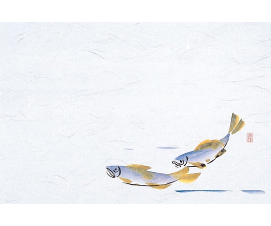 マイン 四季紙・千寿シリーズ尺3(100枚入)あゆ(5月~6月) M30-293 1個(ご注文単位1個)【直送品】