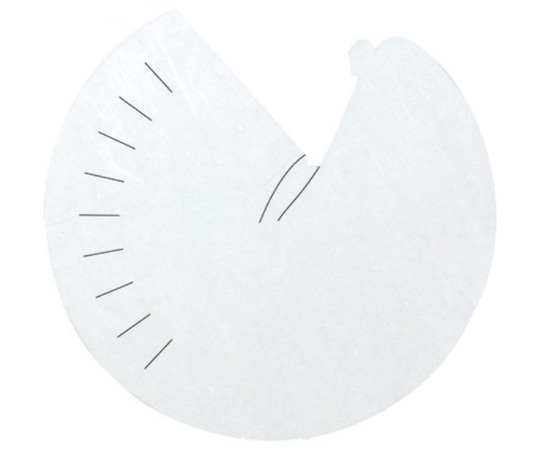 アーテック 遠赤抗菌和紙 料理ぼうし四季(100枚入)無地 白(オールシーズン) RB-16 1個(ご注文単位1個)【直送品】