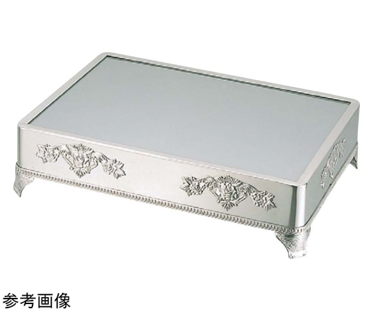 アズワン SW 18-8角ミラープレート(足付)32インチ  1個（ご注文単位1個）【直送品】