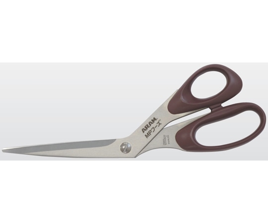 アラム MPフーズSUSハサミ 赤 10本セット MP-DSA-210RE 1セット（ご注文単位1セット）【直送品】