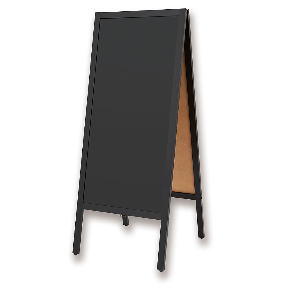 アスカ A型ブラックボード L BB045 1台（ご注文単位1台）【直送品】