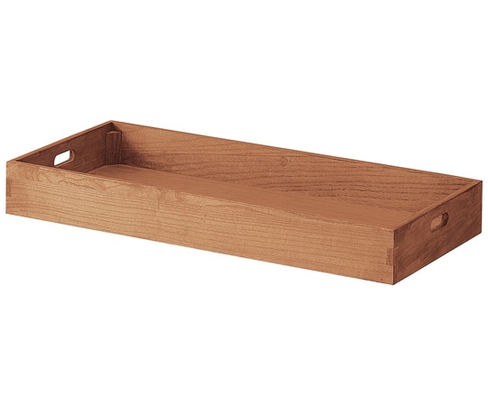 アズワン 木製トレー 90×40cm ライトブラウン 61-810-31-2 1個（ご注文単位1個）【直送品】