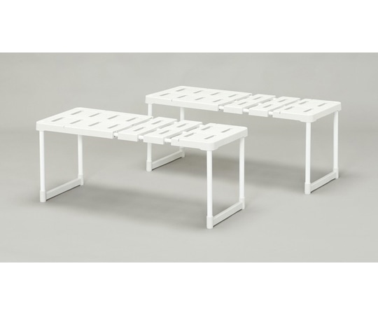 アイリスオーヤマ 伸縮押し入れ整理棚 4個 SOR-370x2 1ケース（ご注文単位1ケース）【直送品】