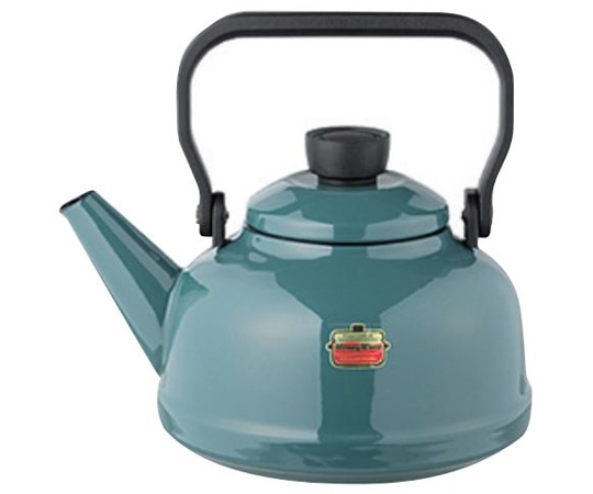 アズワン ソリッド ホーローケトル スモークブルー SD-2.3K SB 1個（ご注文単位1個）【直送品】