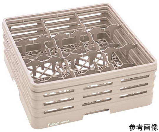 レーバン レーバン フルサイズ ステムウェアラック9仕切 H220mm 9-183-S 1個（ご注文単位1個）【直送品】