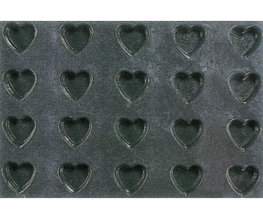 ドゥマール ドゥマール フレキシパン(ハート型)585×385mm 20ヶ取 FP1340 1個(ご注文単位1個)【直送品】