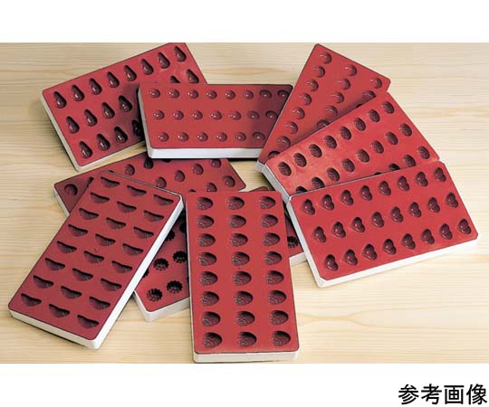 アズワン フルーツゼリー型 24ヶ取 ストロベリーゼリー型 74108 1個(ご注文単位1個)【直送品】