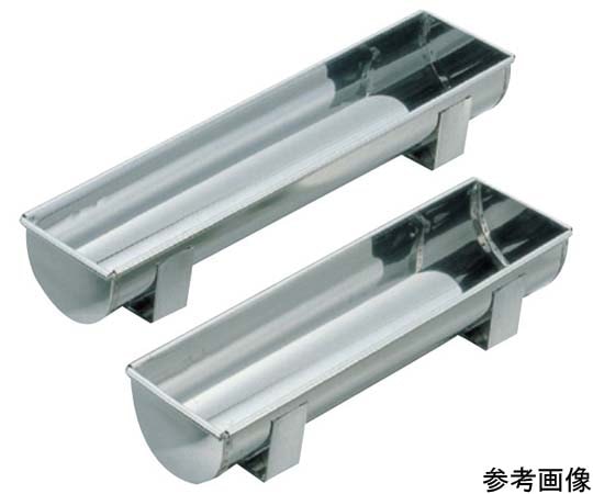 アズワン 18-0足付トヨ丸型 270×80×55mm 270 1個(ご注文単位1個)【直送品】