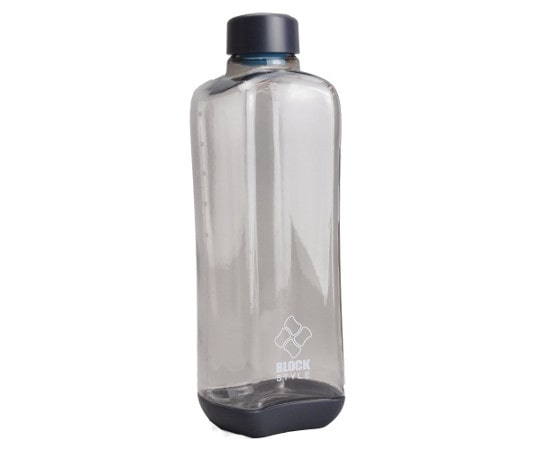 パール金属 ブロックスタイル PCアクアボトル 1000mL グレー H-6037 1本(ご注文単位1本)【直送品】