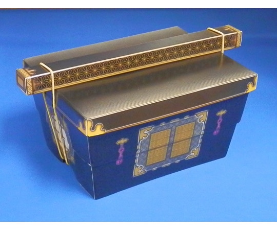 北原産業 紙ボックス 二段弁当 こと弁(かご)1箱(25枚×6袋入) 52-40 1箱(ご注文単位1箱)【直送品】