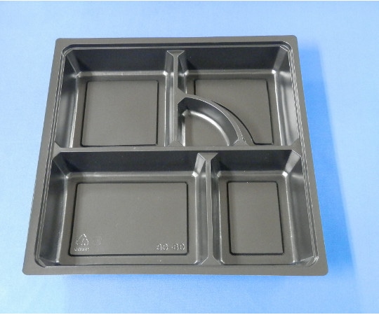 北原産業 紙ボックス 中仕切 黒カルプ(300)入 80-80 1箱(ご注文単位1箱)【直送品】