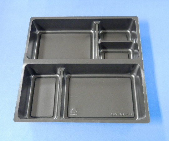 北原産業 紙ボックス 中仕切 黒カルプ(300)入 80-80C-3 1箱(ご注文単位1箱)【直送品】