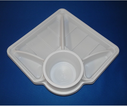 北原産業 カップホルダー 一体型トレー リーフ(LEAF)1箱(50枚×12袋入) L-2990 1箱(ご注文単位1箱)【直送品】