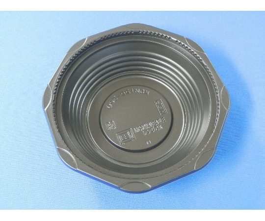 北原産業 丼容器 黒 本体 1箱(50枚×18袋入) KDN155-250 1箱(ご注文単位1箱)【直送品】