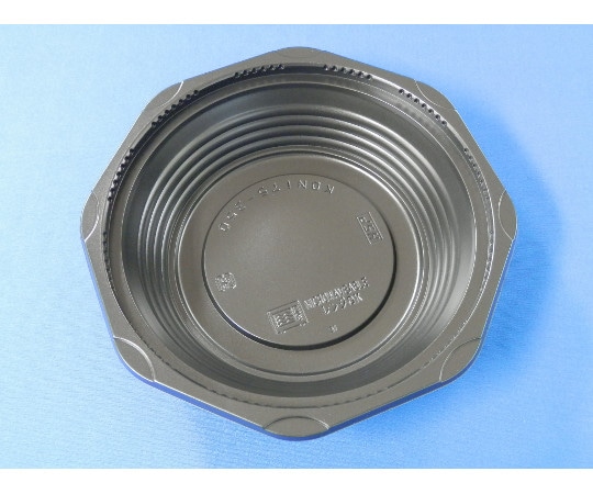 北原産業 丼容器 黒 本体 1箱(50枚×16袋入) KDN175-350 1箱(ご注文単位1箱)【直送品】