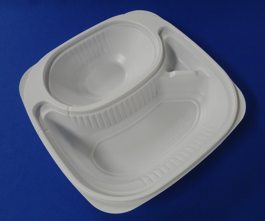 北原産業 カレー容器 白 本体 1箱 1箱(25枚×16袋入) KBT-30 1箱(ご注文単位1箱)【直送品】