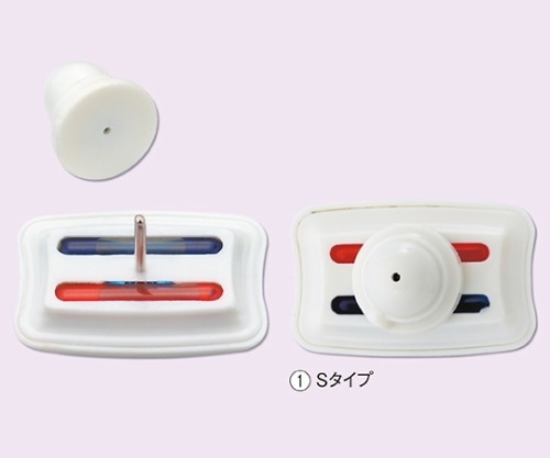 ストア・エキスプレス インク式万引き防止タグ クラッチSタイプ 1セット(100個入) 61-753-9-1 1セット(ご注文単位1セット)【直送品】