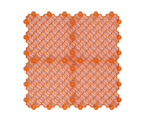 テラモト マーブルマット オレンジ 150×150 MR-061-072-5 1枚(ご注文単位1枚)【直送品】