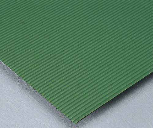 テラモト ビニール長マット B山 91㎝×20m 緑 MR-141-056-1 1本(ご注文単位1本)【直送品】