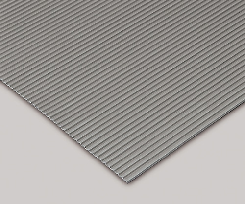 テラモト 筋入ゴム 5㎜厚 1.2m×20m 灰 MR-142-220-5 1本(ご注文単位1本)【直送品】