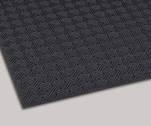 テラモト ダイヤマットグリッド 92㎝×10m 黒 MR-159-000-7 1本(ご注文単位1本)【直送品】