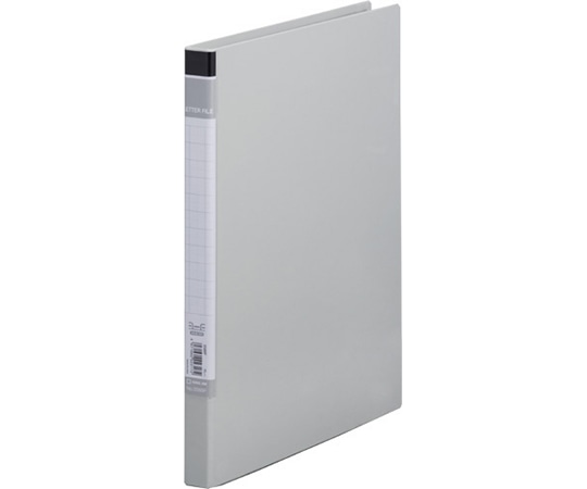 キングジム レターファイルBF グレー 358BF 1冊(ご注文単位1冊)【直送品】