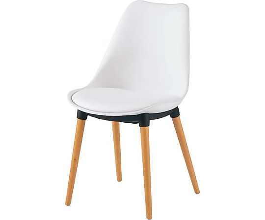 ガルト マルコチェア ホワイト K-1190-17-WH 1脚(ご注文単位1脚)【直送品】