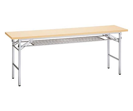 トーカイスクリーン 折りたたみテーブル幅1800奥行450メープル VT-156-M 1台(ご注文単位1台)【直送品】