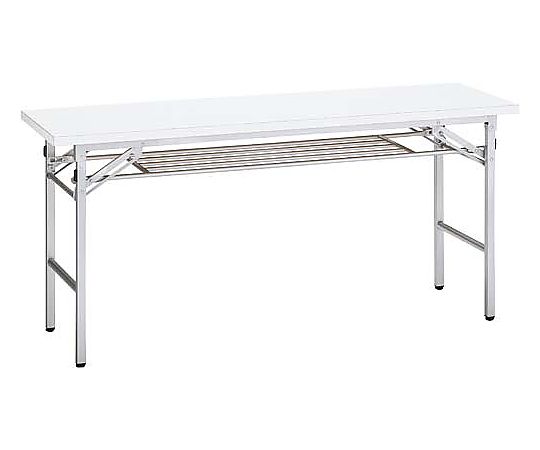 トーカイスクリーン 折りたたみテーブル幅1500奥行450ホワイト VT-155-W 1台(ご注文単位1台)【直送品】