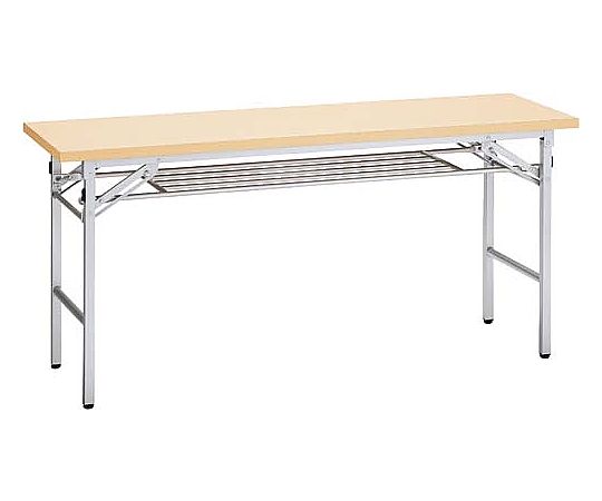 トーカイスクリーン 折りたたみテーブル幅1500奥行450メープル VT-155-M 1台(ご注文単位1台)【直送品】