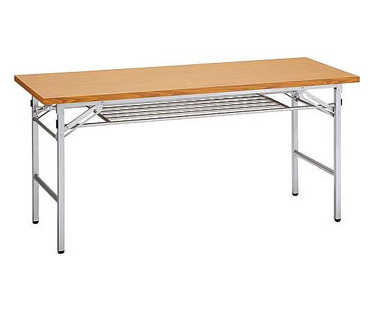 トーカイスクリーン 折りたたみテーブル幅1500奥行600チーク VT-205-T 1台(ご注文単位1台)【直送品】