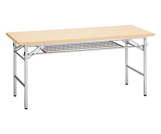 トーカイスクリーン 折りたたみテーブル幅1500奥行600メープル VT-205-M 1台(ご注文単位1台)【直送品】