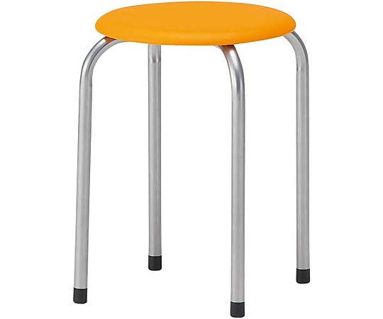 TOKYIO スツールM-22 オレンジ6脚セット M-22OR 1箱(ご注文単位1箱)【直送品】