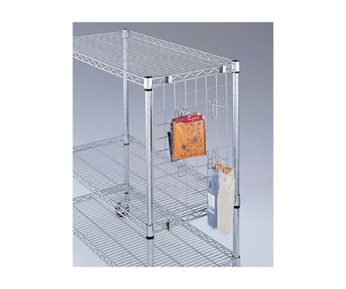 ストア・エキスプレス ワイヤーラック用サイドネット H145cm 61-65-16-2 1枚（ご注文単位1枚）【直送品】