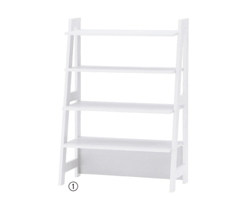 ストア・エキスプレス シェルフラック ホワイト W95cm 61-425-82-1 1台（ご注文単位1台）【直送品】