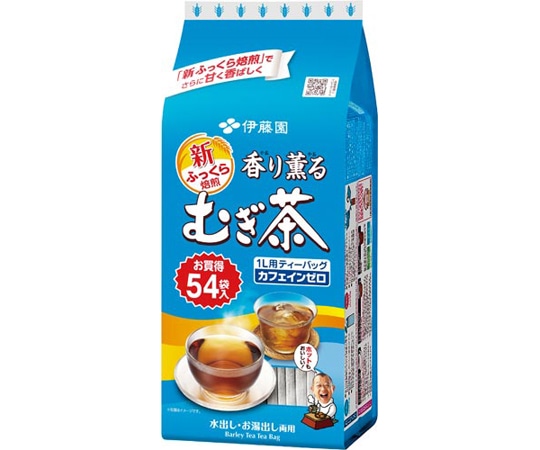 伊藤園 香り薫るむぎ茶ティーバッグ 54袋 61778 1袋※軽（ご注文単位1袋）【直送品】