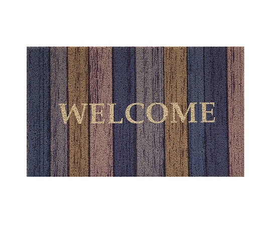 ベストコ エントランスマット アーバンウッドウェルカム 45×75 ND-9937 1個(ご注文単位1個)【直送品】