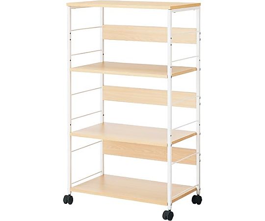 F.M.L CNデスクサイドワゴンN ハイタイプ ナチュラル LFA6310LNAN 1台(ご注文単位1台)【直送品】