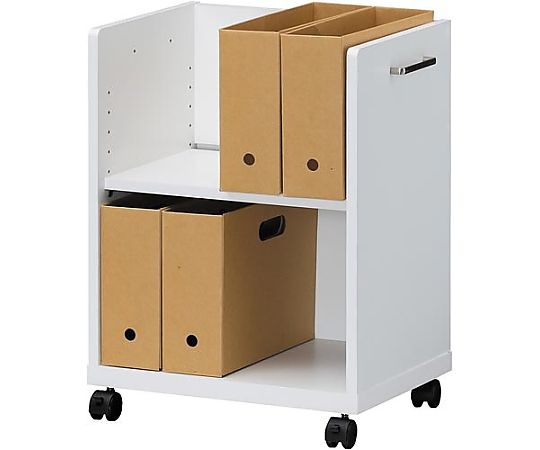 白井産業 木製デスク下ワゴン 天板なし OF2-6045P 1台(ご注文単位1台)【直送品】