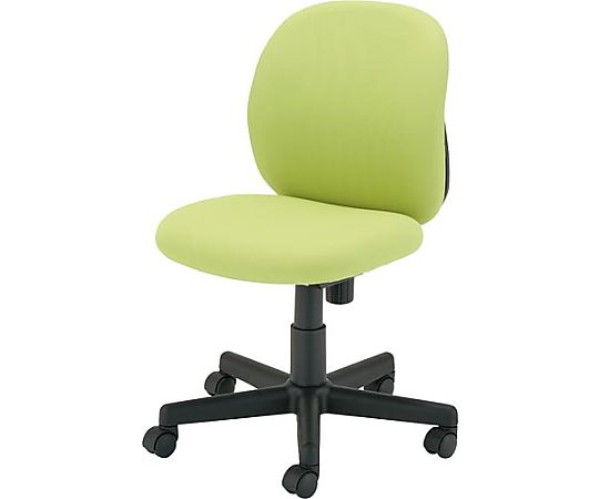 プラス NEXISチェア C04 イエローグリーン KC-NX64SLイエローグリーン 1脚(ご注文単位1脚)【直送品】