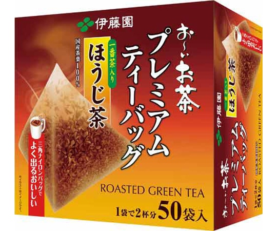 伊藤園 プレミアムティーバッグ 一番茶入りほうじ茶 50袋 19407 1箱※軽（ご注文単位1箱）【直送品】