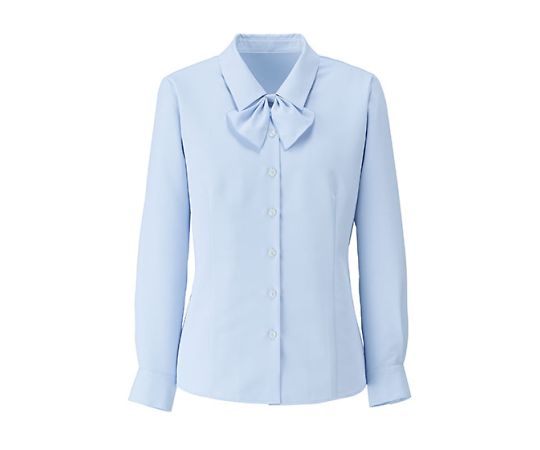 BON 長袖ブラウス ブルー 13G RB4166-6 13G 1枚（ご注文単位1枚）【直送品】