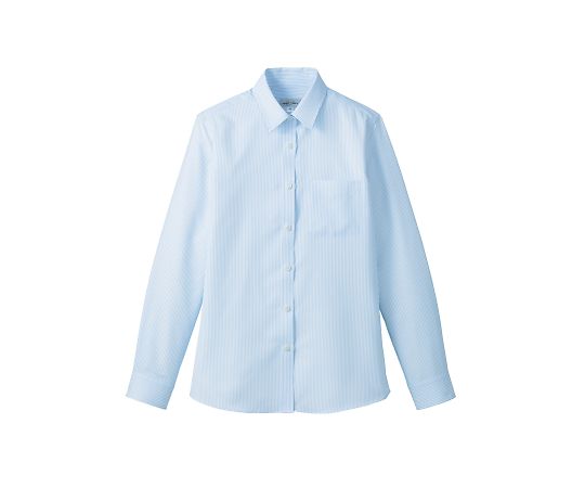 FACE 吸水速乾レディス長袖シャツ ブルー 7G FB4030L-6 7G 1枚（ご注文単位1枚）【直送品】