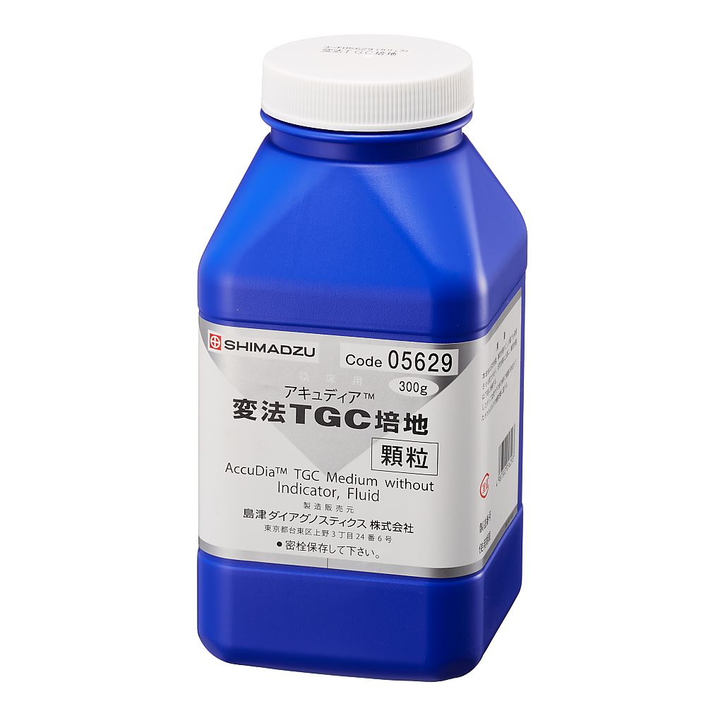 島津ダイアグノスティクス アキュディア? 変法TGC培地(粉末) 300g 05629 1本(ご注文単位1本)【直送品】