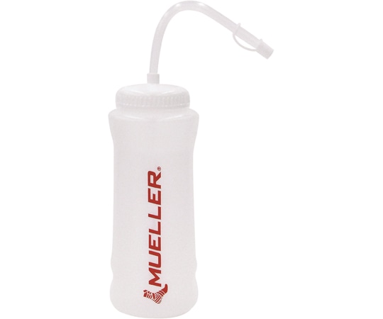 MUELLER ウォーターボトル ストロー&キャップ レッド 1箱(6本入) 919129M 1箱(ご注文単位1箱)【直送品】