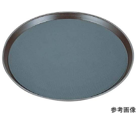 アズワン ノンスリップフードトレー(ABS) 14インチ ブラウン φ350mm  1個（ご注文単位1個）【直送品】