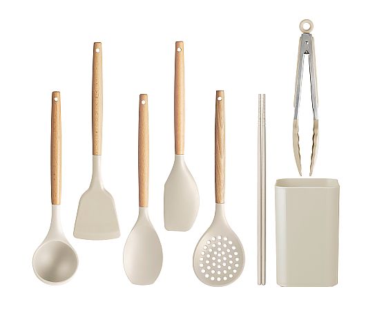 アイリスオーヤマ キッチンツール7点+スタンドセット KT-7SS 1個（ご注文単位1個）【直送品】