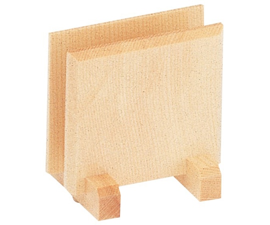 テスク 白木メニューブックスタンド W-702 1個（ご注文単位1個）【直送品】