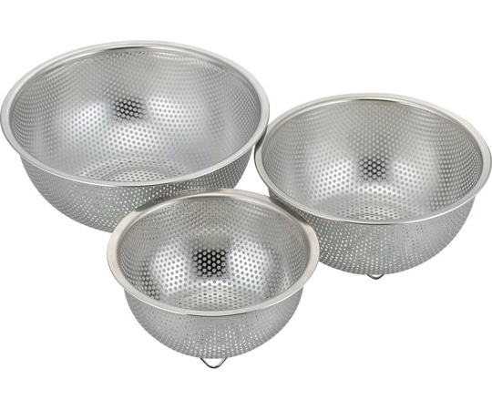 和平フレイズ Nクリスティ パンチングざる3点セット CR-8275 1個（ご注文単位1個）【直送品】